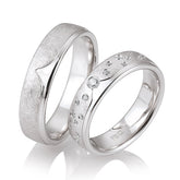 Breuning Sternenhimmel Trauringe - 48/05888 & 48/05887